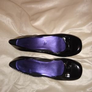 Lower East Side chunky heel pumps shoes size 10 NEW black, NWOT